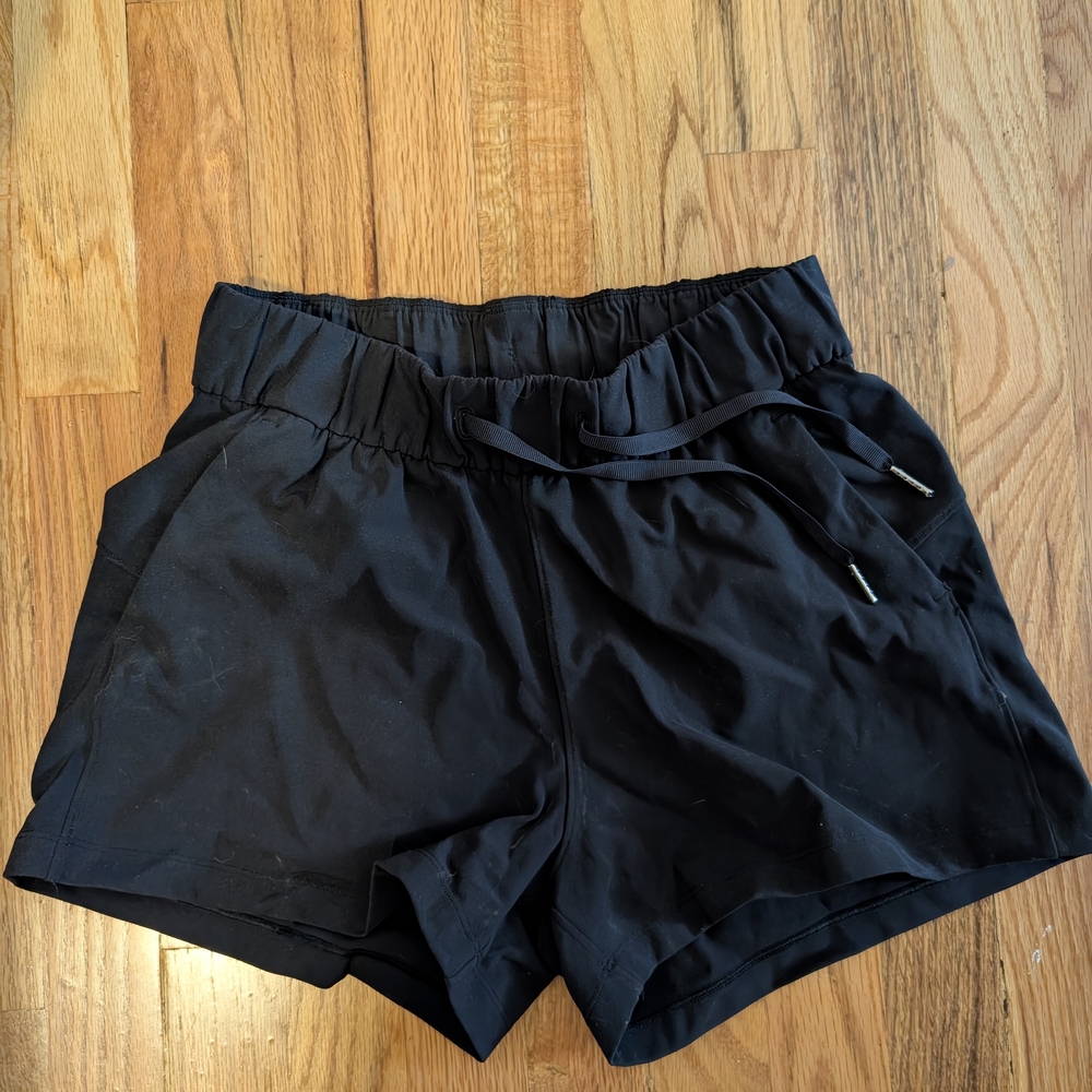 lululemon athletica Black Athletic Shorts